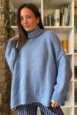 Winnie Oversized Knit Denim